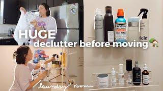 DECLUTTER WITH ME BEFORE MOVING part 3