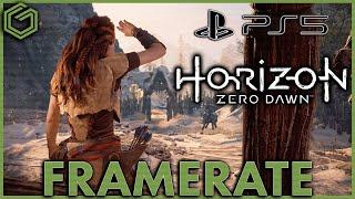 Horizon Zero Dawn 60 FPS Update on PS5