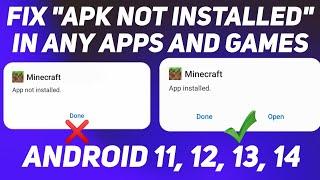 How To Fix "App Not Installed" Problem In Any Android Device | Fix Minecraft Not Installed Problem