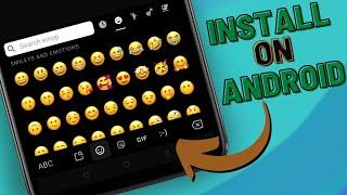 How to install iPhone Emojis on Any Android Phone! (no root)