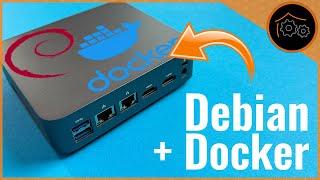 Debian und Docker auf Mini-PC installieren - Schritt für Schritt!
