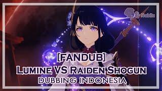 【FANDUB PARODY】Lumine VS Raiden Shogun / PARODY 【GENSHIN IMPACT FANDUB INDONESIA】