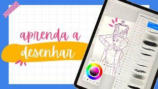 AULA 1: COMO DESENHAR (o jeito mais FÁCIL de aprender!) | curso de ilustração digital gratuito