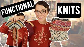 Functional & Practical KNITS   {Knitting Podcast} #knitting