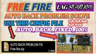 FREE FIRE AUTOBACK PROBLEM | HOW TO FIX FREE FIRE AUTOBACK PROBLEM | FF AUTO BACK PROBLEM SOLVE |