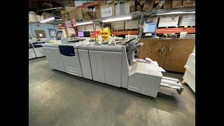 Xerox 700i Digital Color Press with Booklet Maker Finisher for Printing Industry