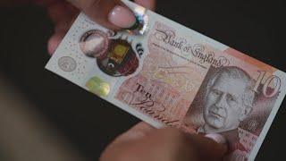 New King Charles III bank notes now circulating in England