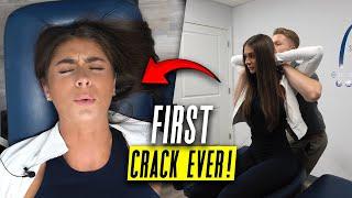 21 Years Old with a Stiff Back! Watch Her Crack Like NEVER Before!