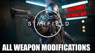 ALL Starfield Weapon Components | Parts | Attachments | Modifications | Full Engineering Guide