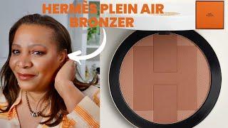 HERMES PLEIN AIR H TRIO HEALTHY GLOW MINERAL POWDER BRONZER ⎜ FULL DEMO with Shade Comparisons