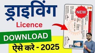 Driving Licence Download Kaise Karen 2025 | How To Download Driving Licence Online | DL Download