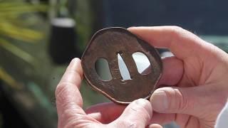 Tsuba school : Part 13 - Finishing and waxing the tsuba.