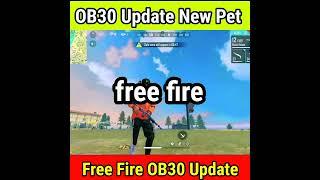 OB30 UPDATE FREE FIRE | FREE FIRE OB 30 UPDATE KAB AAYEGA | FF OB30 UPDATE FULL DETAILS #Shorts