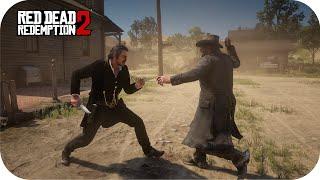 Dutch vs John Duel Mod Red Dead Redemption 2 NPC Fights