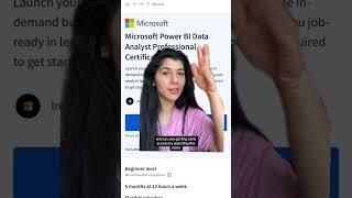 Microsoft Data Analyst BI Certificate just launched 