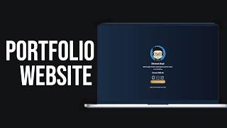 Portfolio Website In Flutter | Flutter Web Tutorial For Beginners | Speed Code