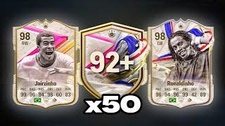 I Opened 50 x 92+ Futties or GOTG Icon Packs in FC 24!