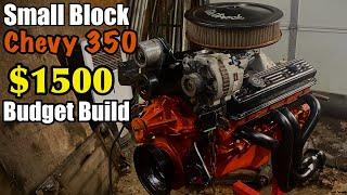 Budget Building a Small Block Chevy 350 for $1,500!