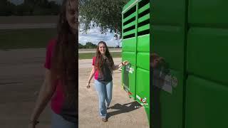 Green Cattle Trailer