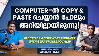 Mobile Shopkeeper Becomes Software Engineer from Brocamp | Adarsh Raj