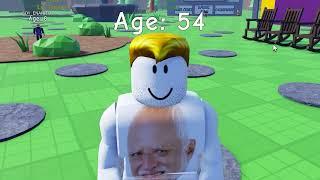 Roblox but you GET OLDER every SECOND