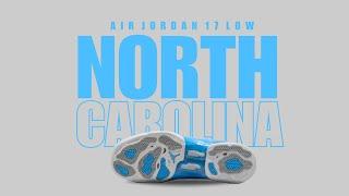 NORTH CAROLINA 2024 Air Jordan 17 Low DETAILED LOOK + RELEASE DATE