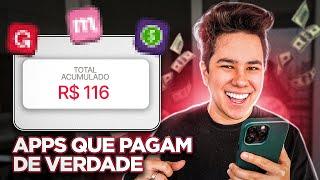 3 APLICATIVOS PARA GANHAR DINHEIRO PELO CELULAR!