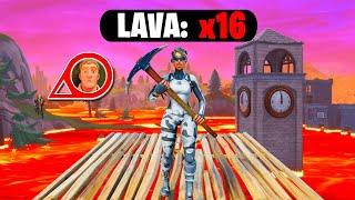 Fortnite But Lava Rises Faster Every Minute