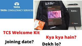 TCS Welcome Kit || Joining Date