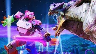 What really happened...? MECHA ORIGIN STORY & BATTLE! (Fortnite Short Film)