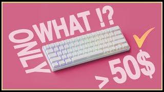 A GAMING Keyboard UNDER 50$ ??? Is it WORTH IT ?? MONSGEEK FUN60