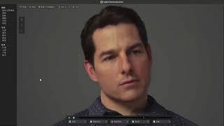 Testing UE5 metahuman with face replacement