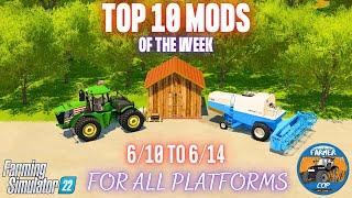 TOP 10 MODS OF THE WEEK - Farming Simulator 22
