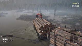 Snowrunner - Best truck for medium logs