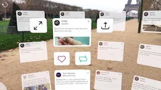 TweetReality - The First AR Client for Twitter