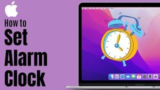 How to Set the Alarm Clock on Mac with Clock App