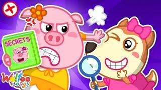 Can You Keep a Secret?  Good Manners for Kids  Kids Songs  Wolfoo Nursery Rhymes