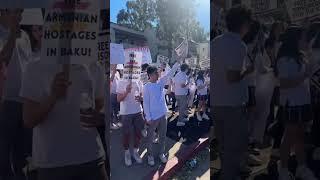 Armenian AGBU Schools in California Stage Protest