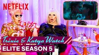 Drag Queens Trixie Mattel & Katya React to Elite Season 5 | I Like to Watch | Netflix