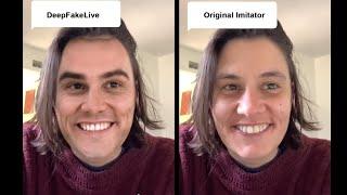 JimCarrey Imitator + DeepFakeLive