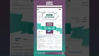 Odoo Vs SAP speed test comparison #odoo16