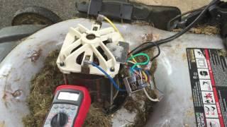 How to Fix Electric Lawnmower (Rectifier) - Trips Circuit Breaker Short Circuit (Task Force)