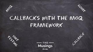 How To Use Callbacks Using The Moq Framework | Unit Testing