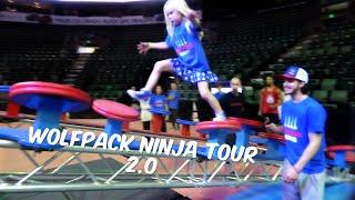 when she's at The Wolfpack Ninja Tour 2.0 and 1 on 1 Class w/ Flip Rodriguez !!!