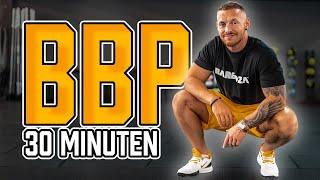 BAUCH BEINE PO zum Zuhause mitmachen | 30 Minuten LIVE Home Workout mit Coach Stef