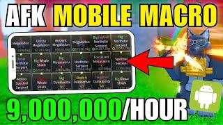 *MOBILE* AUTO AFK FISCH PHONE MACRO ROBLOX! How To MACRO Fisch (2025)