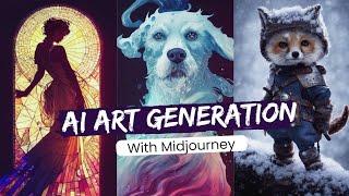 Getting Started with AI Art Generation Using Midjourney