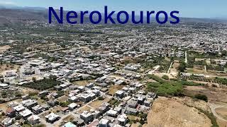 Nerokouros – Chania – Kreta – von oben – 4K Drohnenvideo – Crete drone video