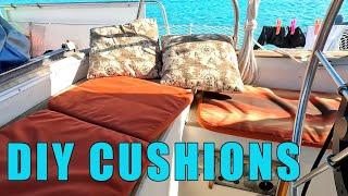 How to Make Boat CUSHIONS for your cockpit
