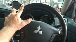 Mitsubishi Pajero steering angle relearn. ASC OFF light.